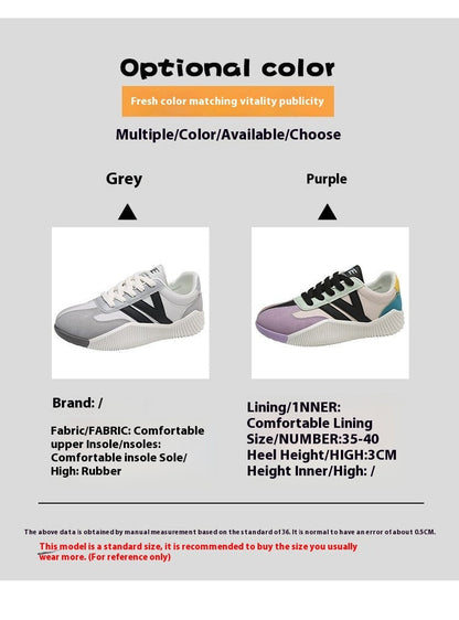 All-Match Thick Bottom Board Casual Shoes