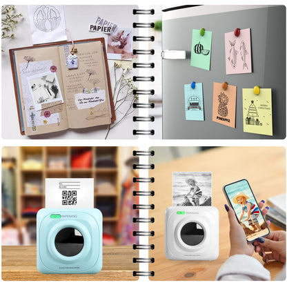 Pocket Bluetooth Thermal Label Printer for Smart Stickers