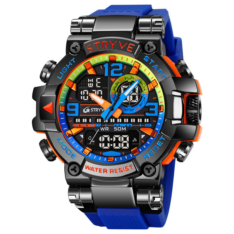 New Multifunctional Sports Student Watch