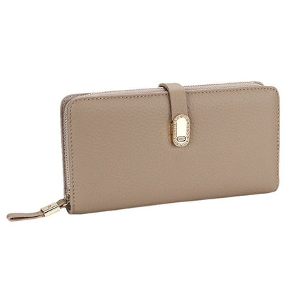 Large Capacity Zipper Handbag with Phone Holder