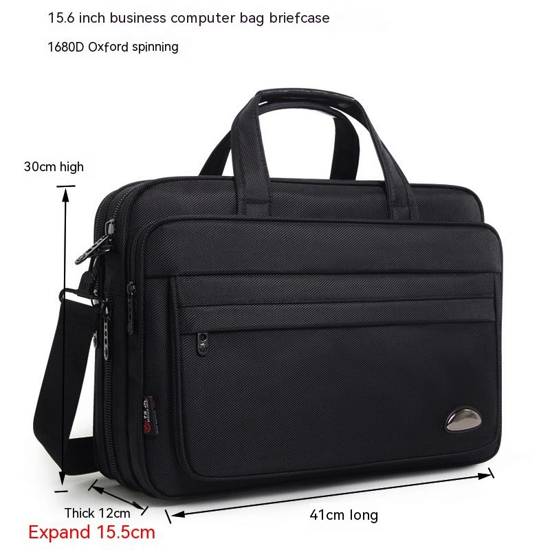 Waterproof Oxford Briefcase for Men