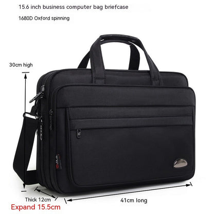 Waterproof Oxford Briefcase for Men