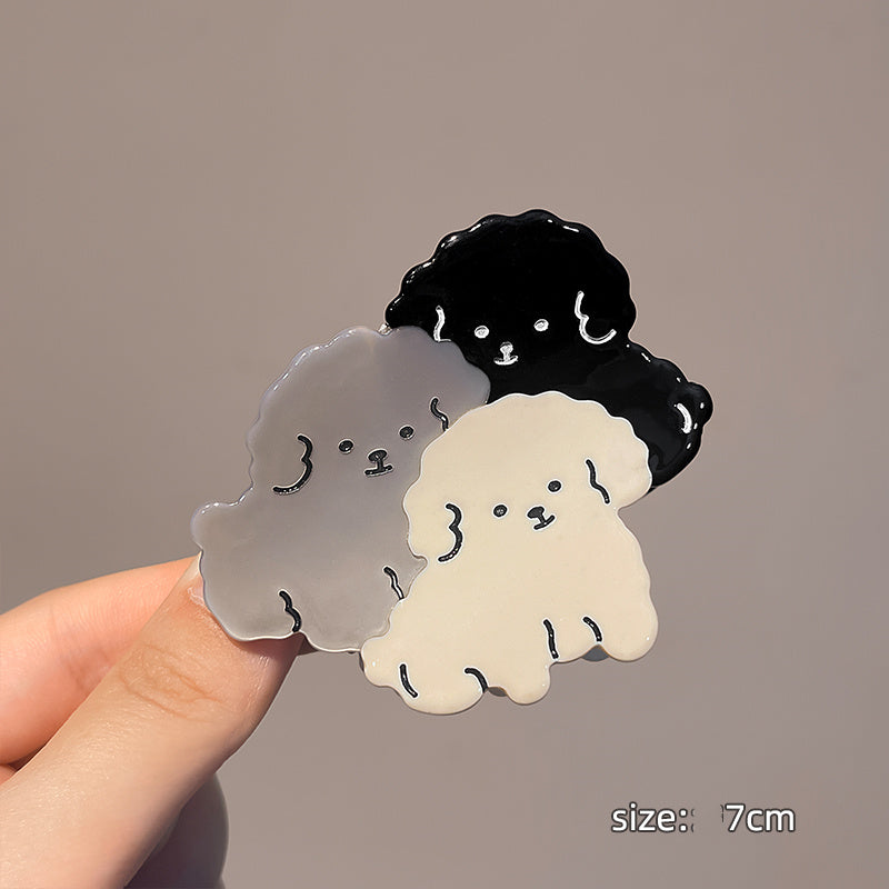 Korean Acetic Acid Dog Hair Clip