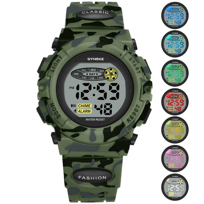 Colorful Luminous Kids' Watch