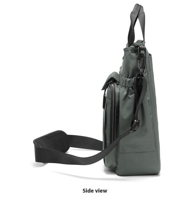Multi-layer Business Shoulder Bag for Men