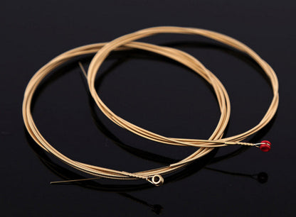 F Electric & Acoustic Guitar Strings Set (1-6)