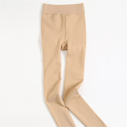 Winter Velvet Padded Dance Leggings