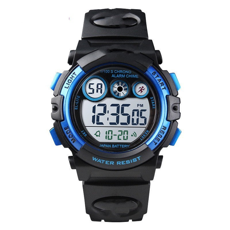 Colorful Transparent Student Electronic Watch