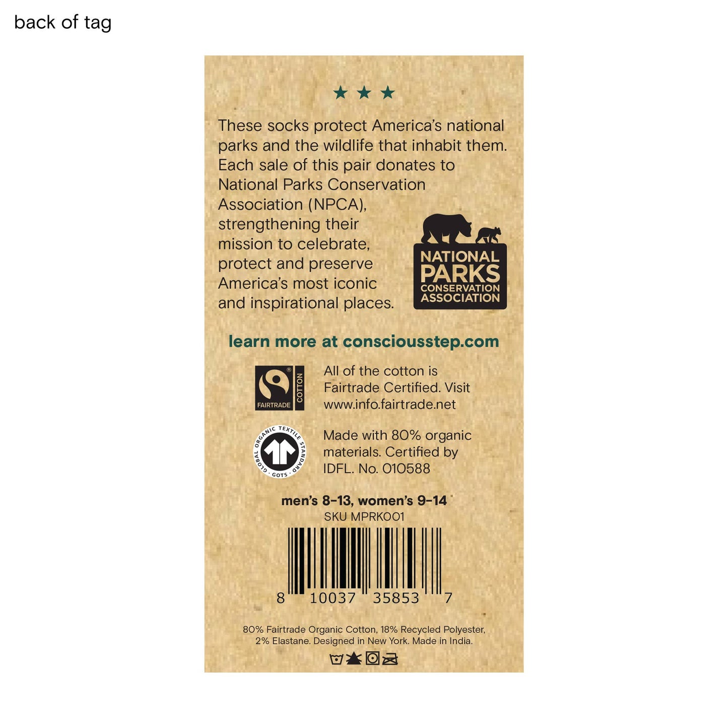 Socks that Protect National Parks (Green Campers)