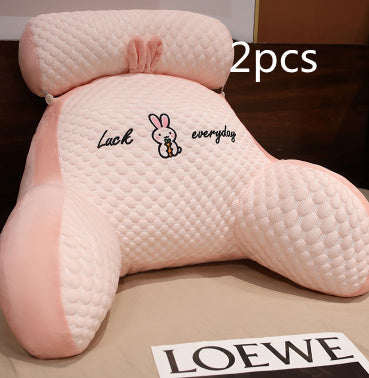 Fluffy Triangle Reading Cushion Lumbar Support