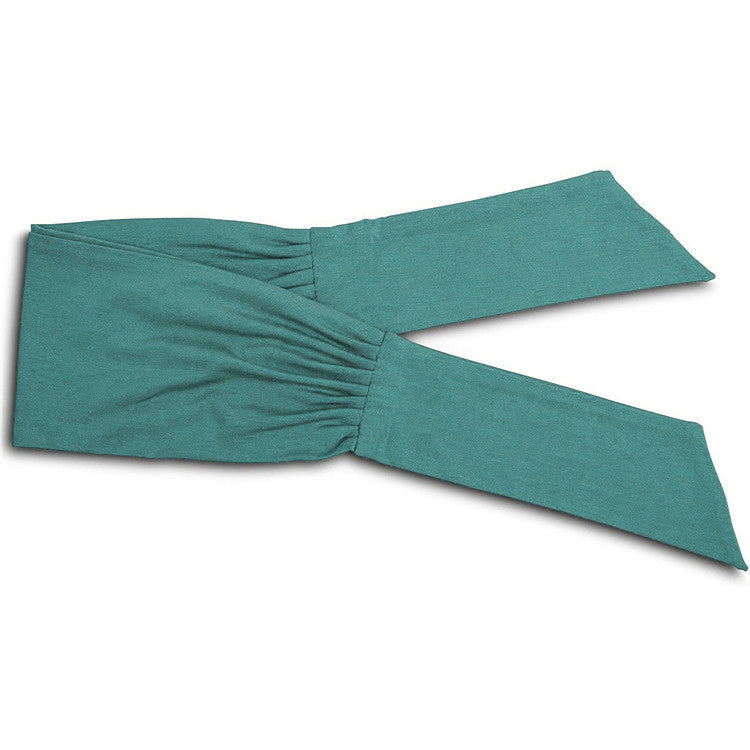 Knotted Yoga Sports Head Band Elastic Bandana