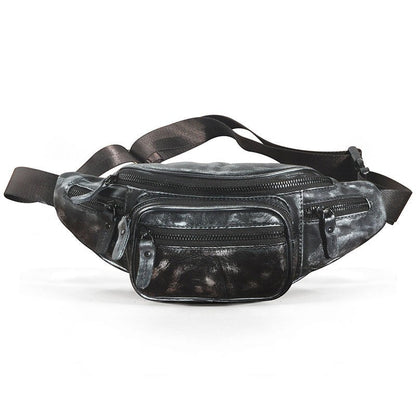 Large Capacity Retro Leather Messenger Bag