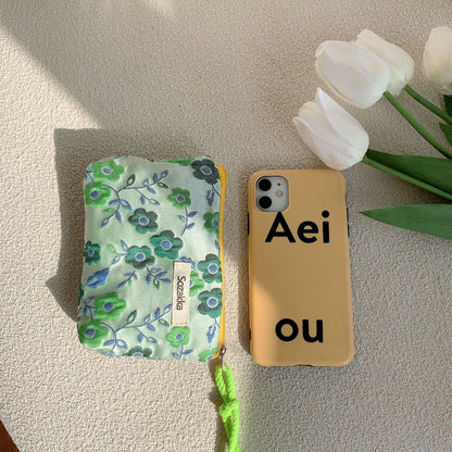 Female Cosmetic Bag Portable Coin Purse Wash Bag