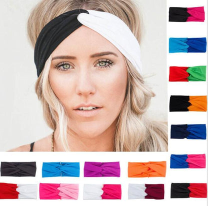 Turban Twist Elastic Sport Headband
