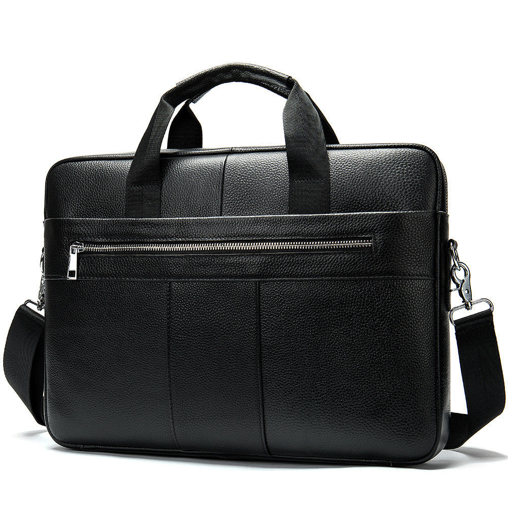 Men's Leather Business Briefcase