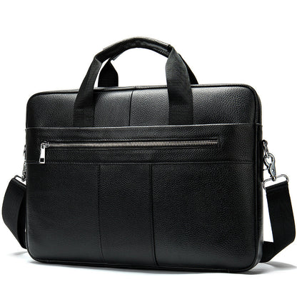 Men's Leather Business Briefcase