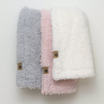 ANGEL PLUSH BLANKET | BIG - DUSTY PINK