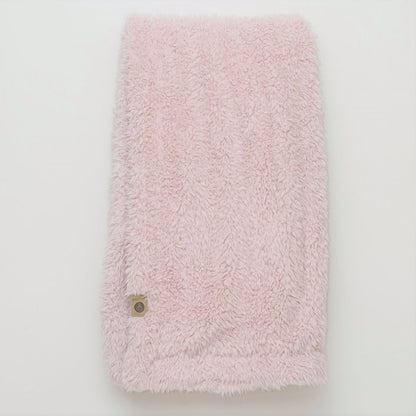 ANGEL PLUSH BLANKET | BIG - DUSTY PINK