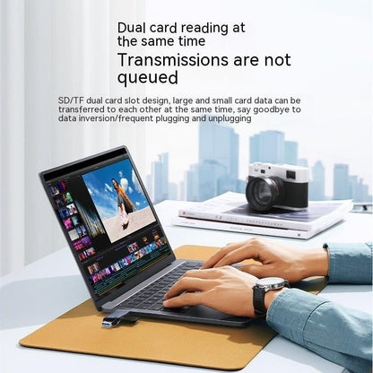 Multi-Function TF to Type-C Memory Card Reader