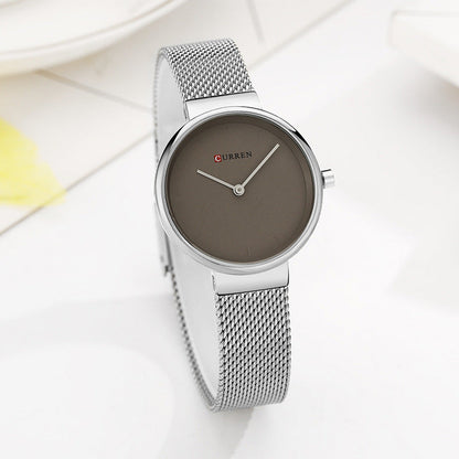 Women's Mesh Belt Quartz Watch