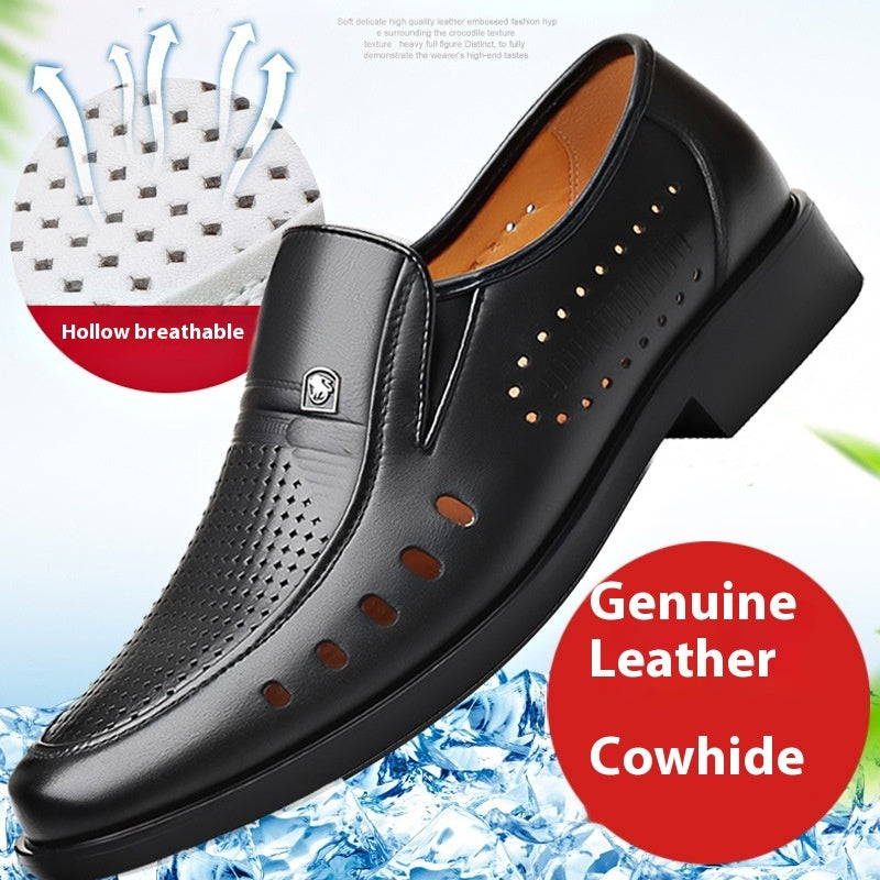 Men's Breathable Leather Sandals