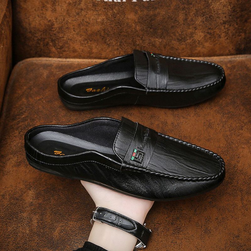 Men's Closed Toe Slip-On Leather Loafers