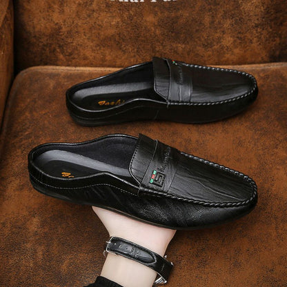 Men's Closed Toe Slip-On Leather Loafers