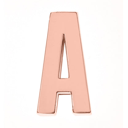 DIY Letter Keychain Glossy Ornament Accessories