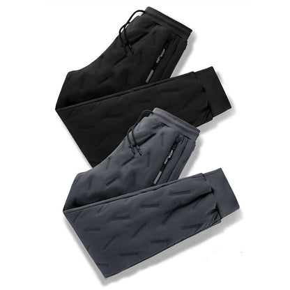 Men's Fleece-Lined Winter Joggers