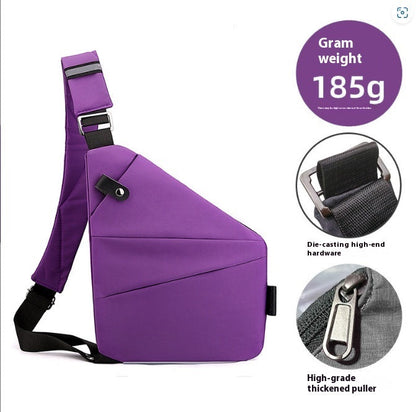 Men's Lightweight Nylon Crossbody Bag