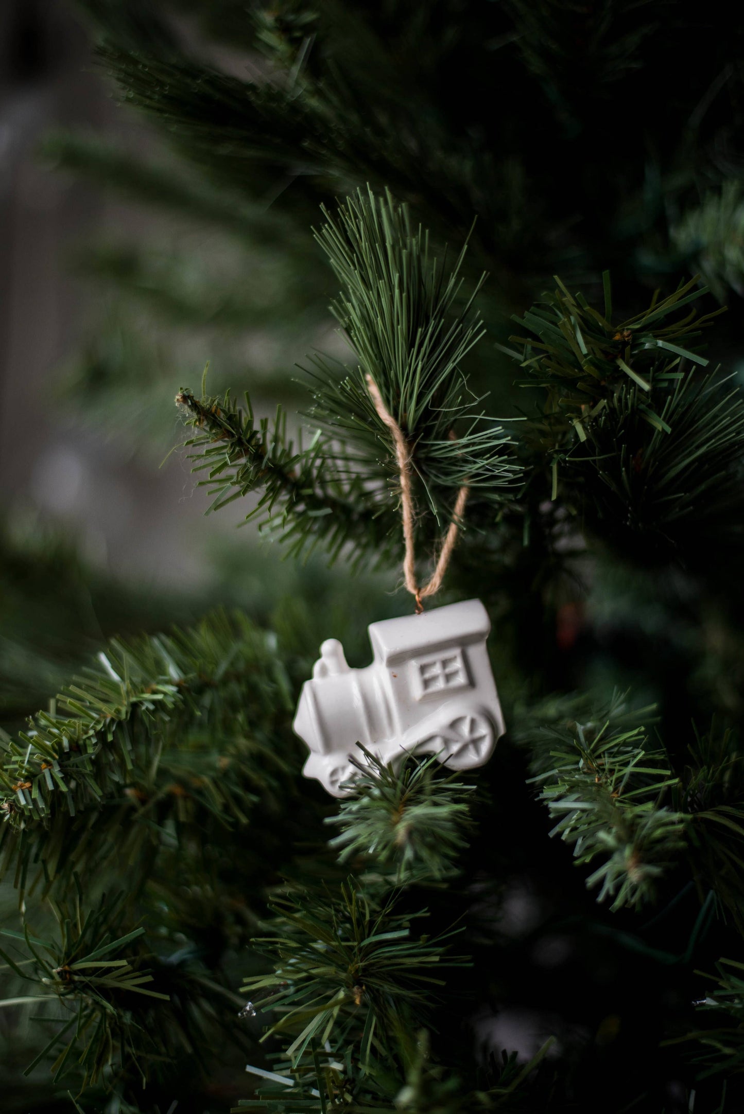 Handmade Porcelain Christmas Ornaments: Duck
