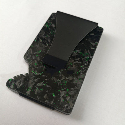 Carbon Fiber Wallet with RFID Card Holder