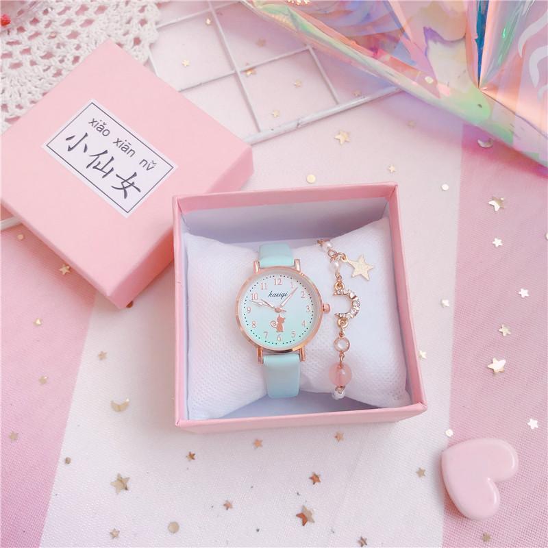 College Style Simple Wild Forest Children's Watch