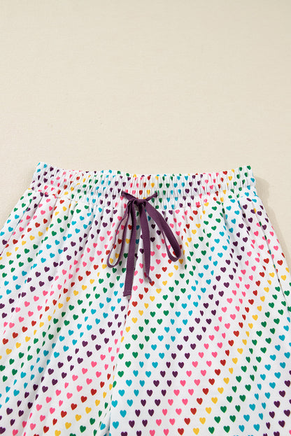 Valentine Heart Top and Pants Pajama Set