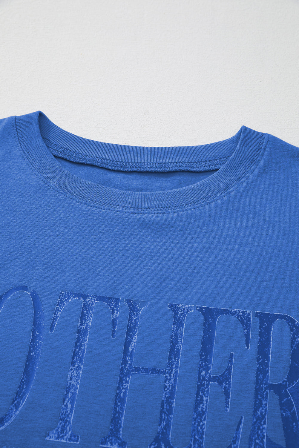 Vintage MOTHERHOOD Letter Graphic T -Shirt