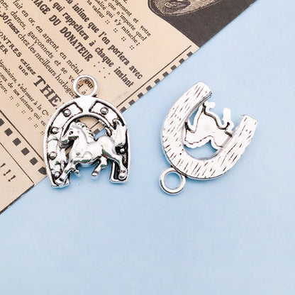 Denim Series Silver Alloy Pendant