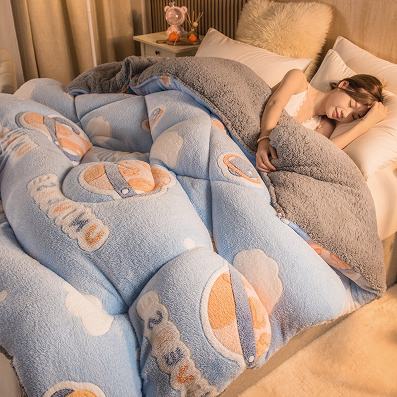 Thick Winter Quilt Core Single Double