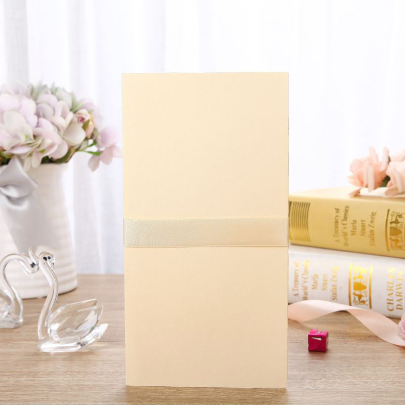 Chinese Style Ribbon Wedding Invitation