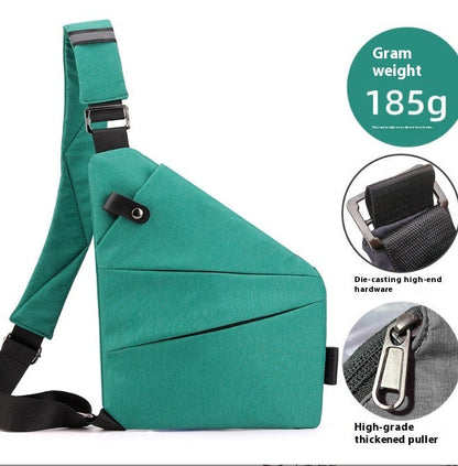 Men's Lightweight Nylon Crossbody Bag