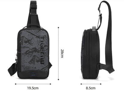 Men's Fashion Camouflage Simple Chest Bag