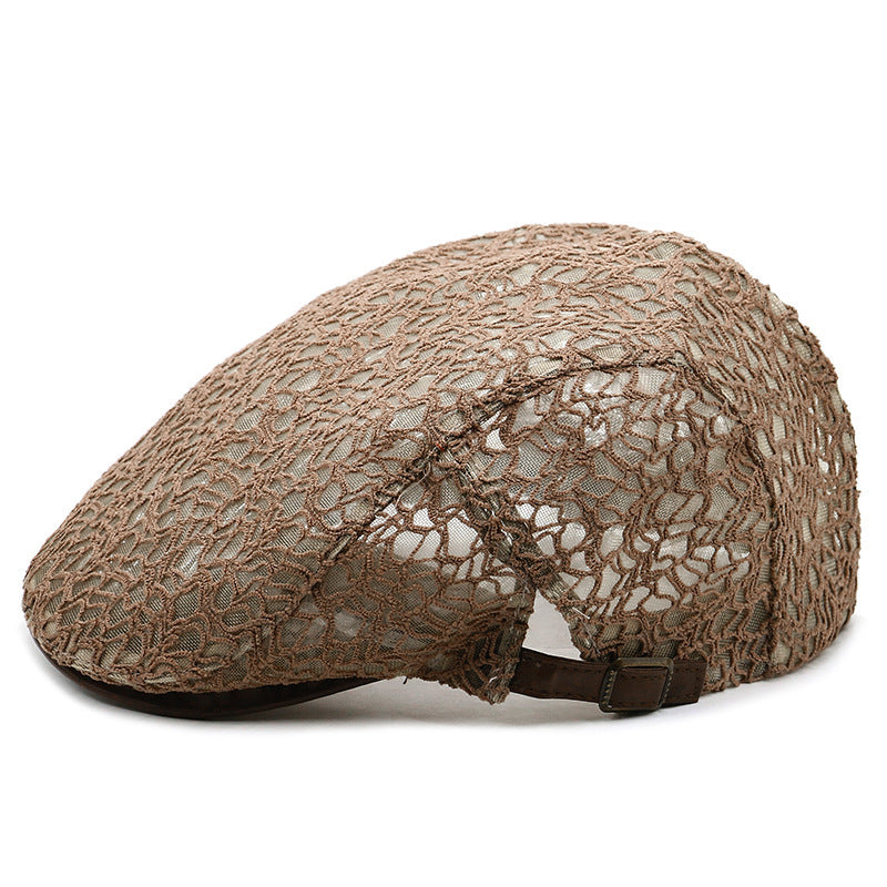 Lace Hard Gauze Beret Children's Casual Sun Hat