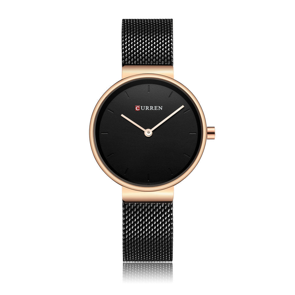 Women's Mesh Belt Quartz Watch