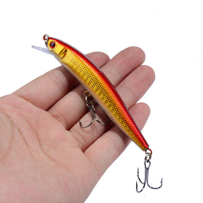 Floating Minnow Wobbler Bass Crankbait – Artificial Fishing Lure