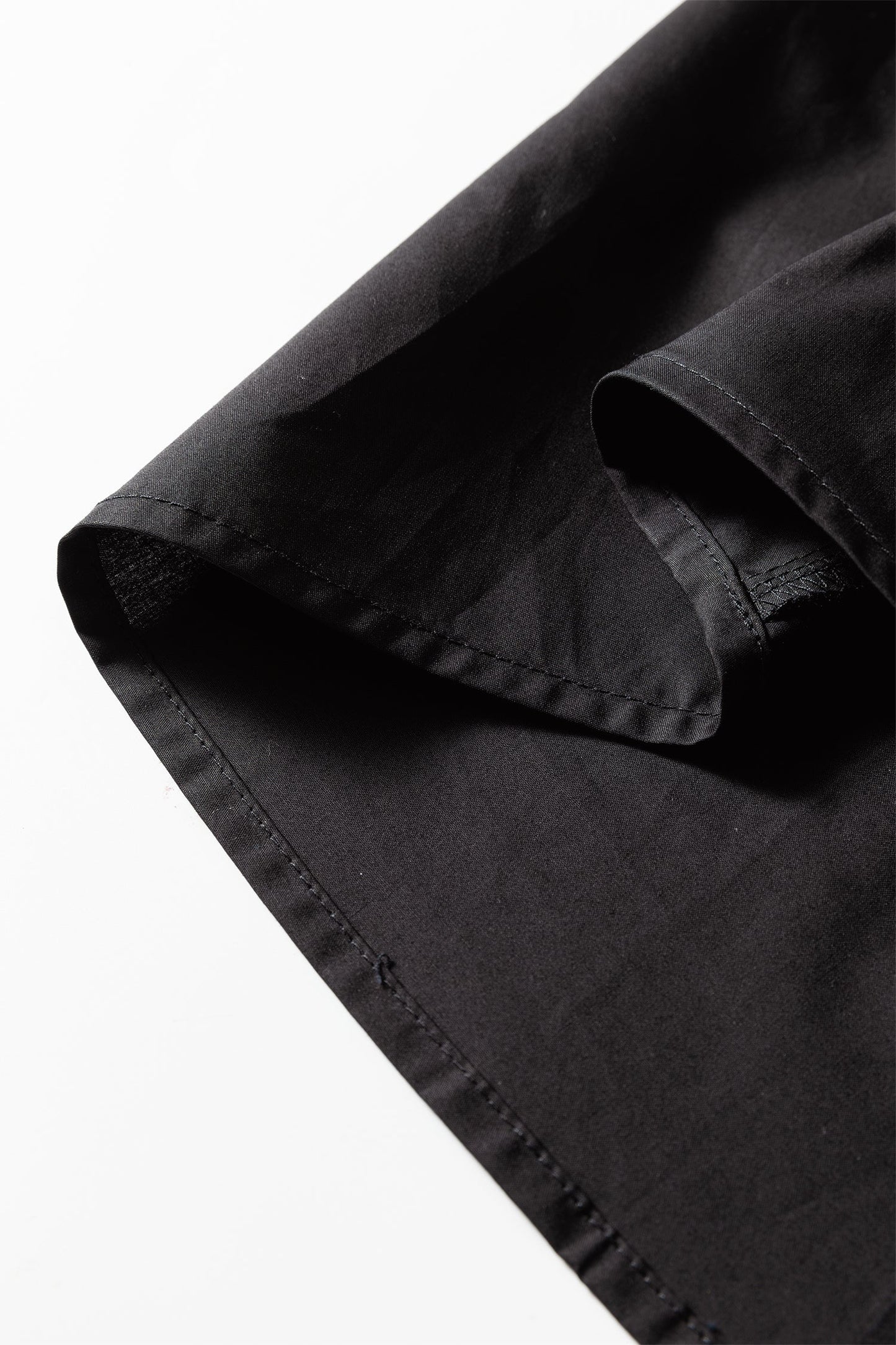 Ricrac Trim Shirt Collar Short Sleeve Blouse