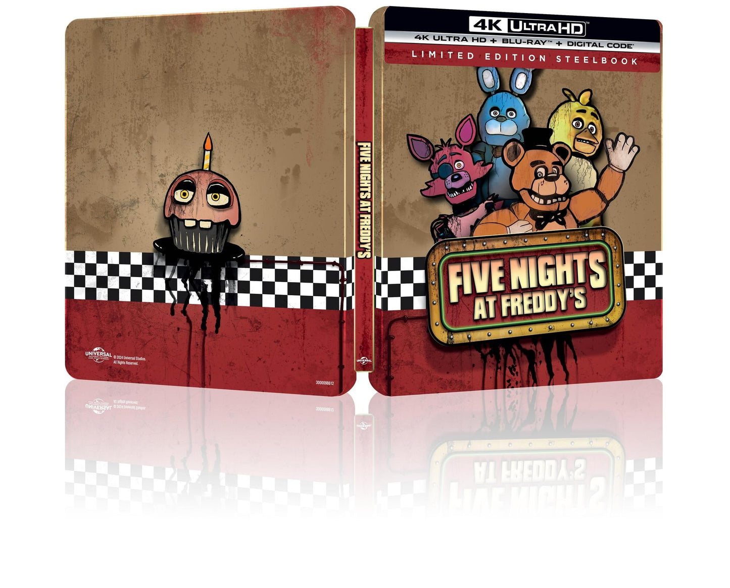 Five Nights at Freddy's - Limited Edition Steelbook (4K Ultra HD + Blu-ray + Digital) - Used