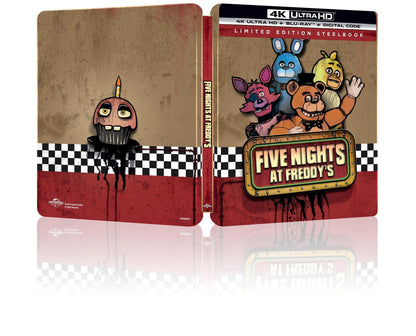 Five Nights at Freddy's - Limited Edition Steelbook (4K Ultra HD + Blu-ray + Digital) - Used