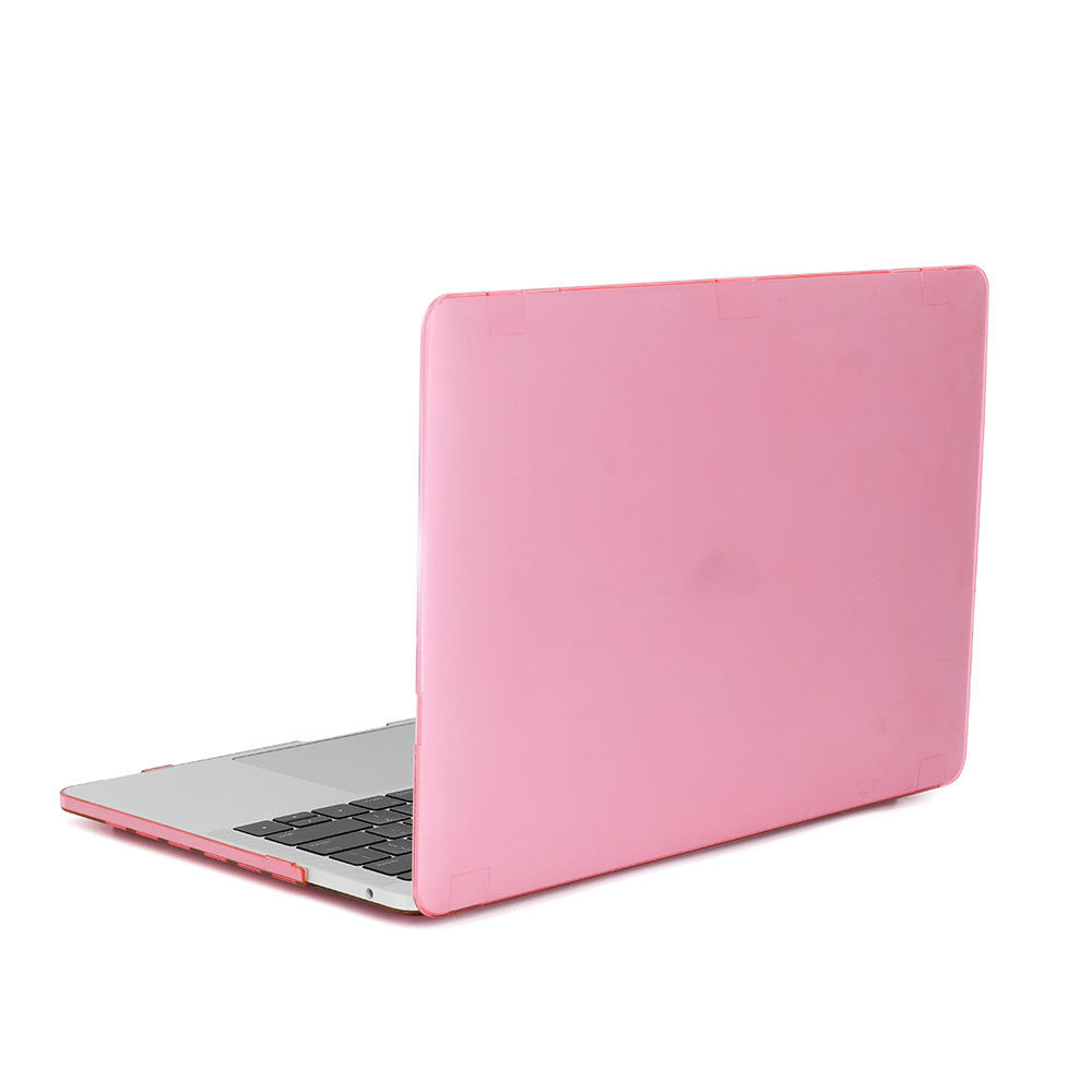 Frosted Crystal Transparent Black Laptop Sleeve