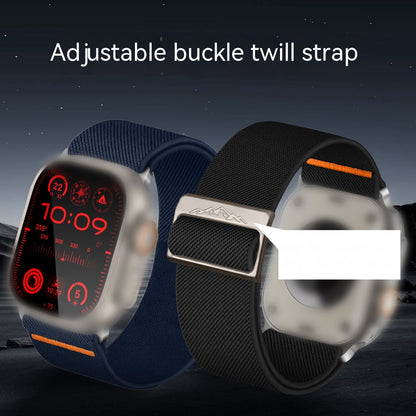 Double-sided Twill Nylon Apple Watch Strap