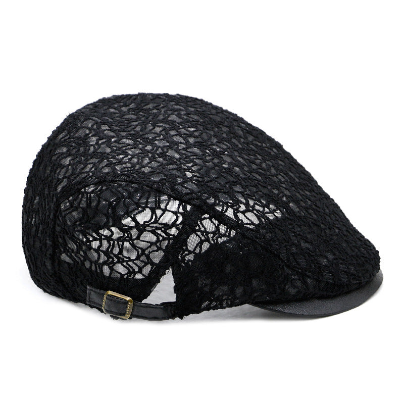Lace Hard Gauze Beret Children's Casual Sun Hat