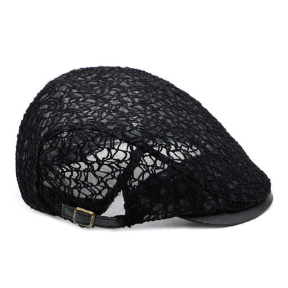 Lace Hard Gauze Beret Children's Casual Sun Hat